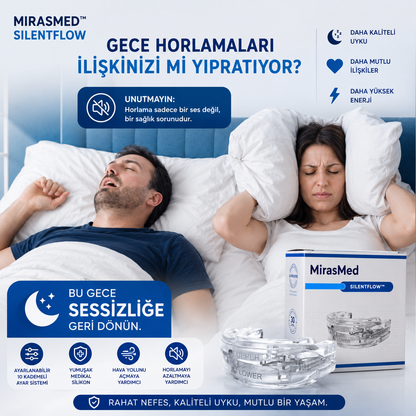 SilentFlow™ - Sessiz ve Rahat Bir Uykuya İlk Adım 🌙